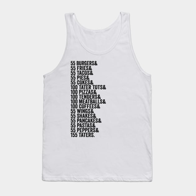 Pay It Forward - Text Style Black Font Tank Top by Ipul The Pitiks